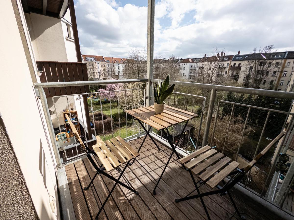 Moderne 3Zimmer Wohnung Mit Netflix Und Balkon Leipzig Luaran gambar